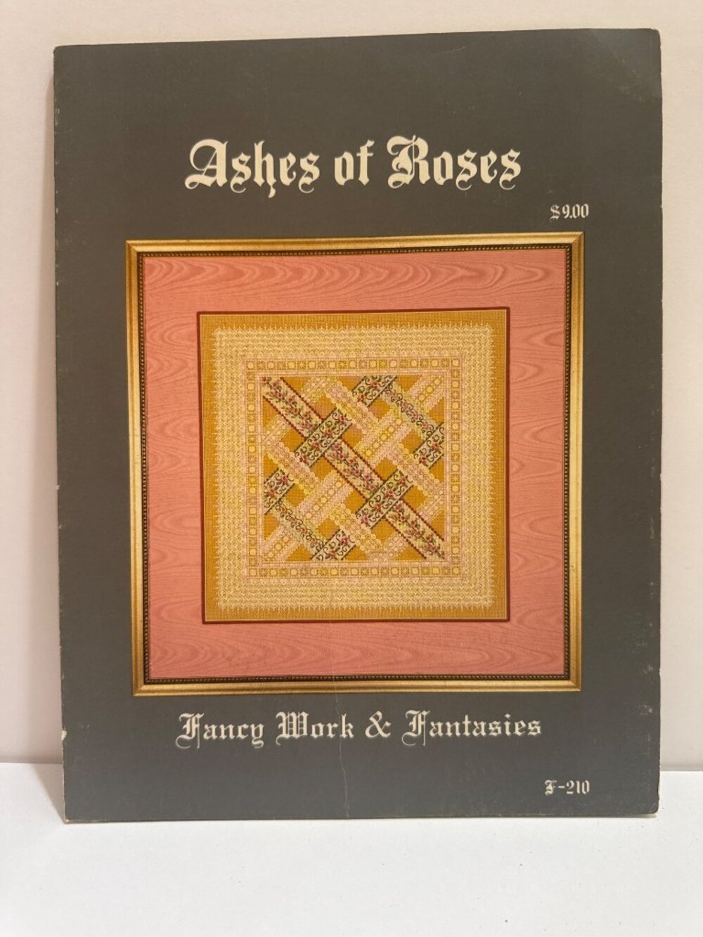 Ashes Of Roses Fancy Work Fantasies Cross Stitch Pattern Fleur De Paris Exclusiv